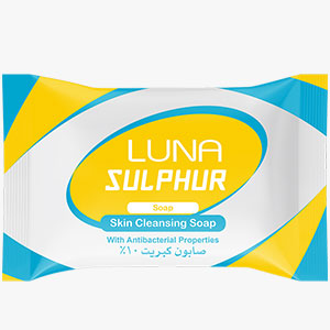 LUNA MEDICINAL SOAP SULPHUR 10% 55G