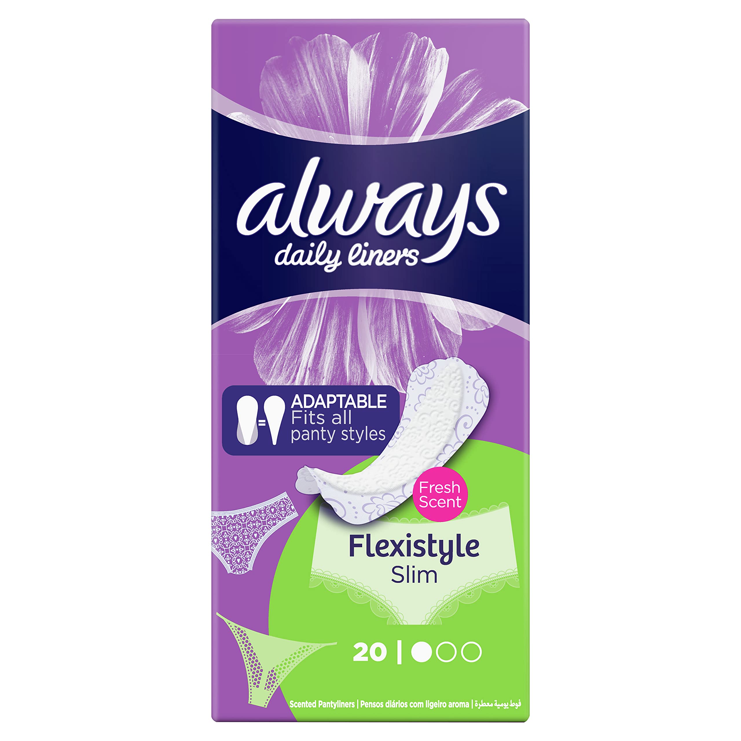 ALWAYS DAILY USE FRESH&PROTECT 20 LARGE