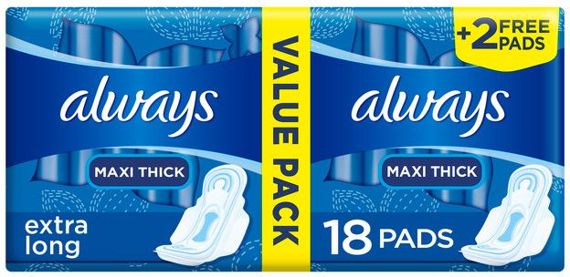 ALWAYS MAXI THICK LONG 18 PANDS